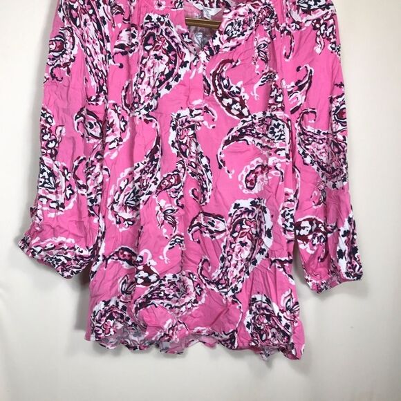 Lot Of 3 Crown & Ivy Women’s Blouse Tops Size Medium - Picture 10 of 11